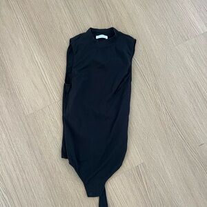 Mockneck bodysuit